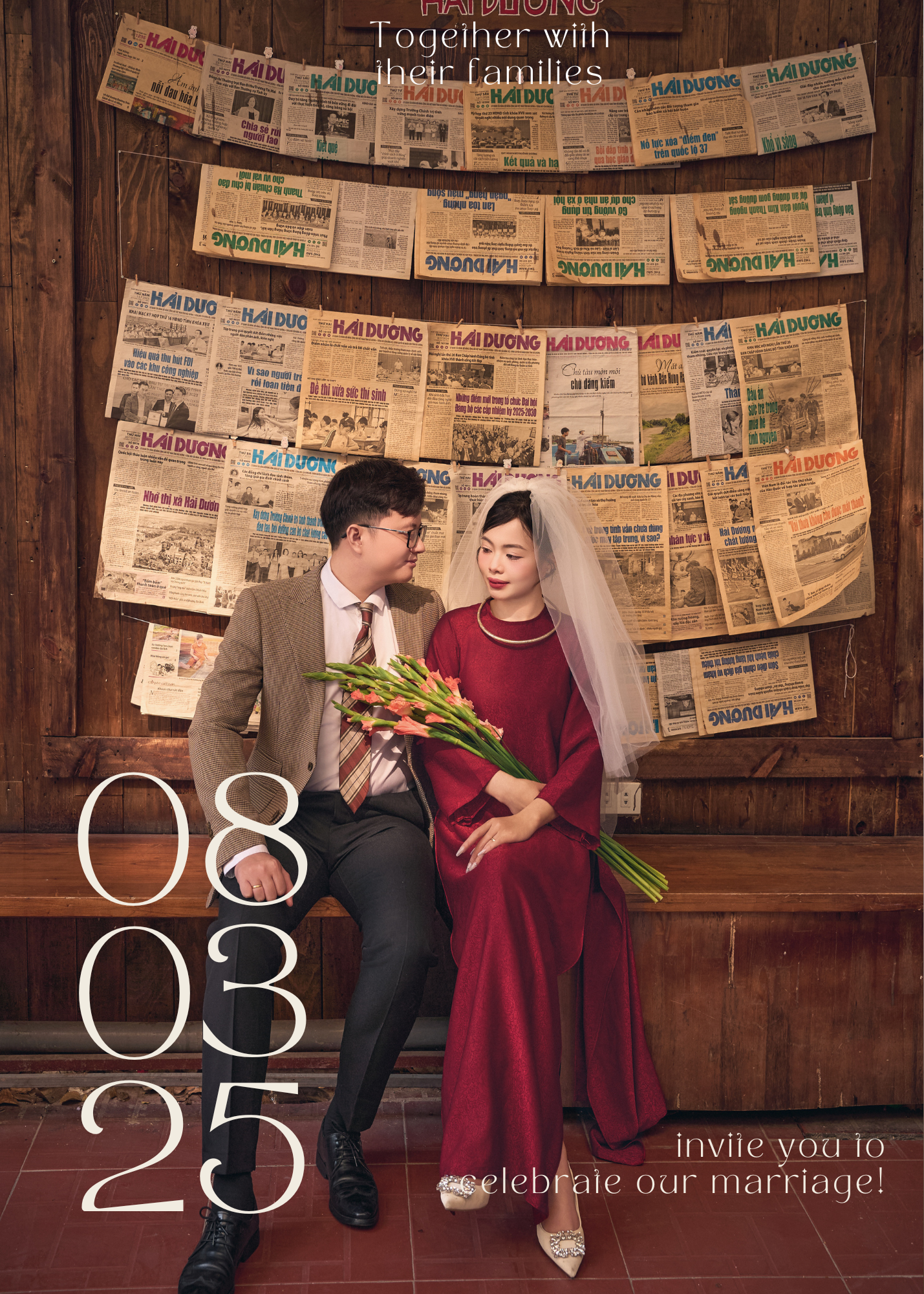 Thiệp cưới online - Đám cưới Vân- Huy